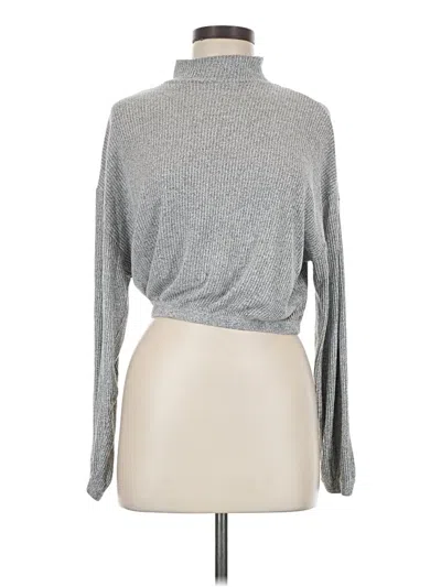 Pre-owned Garage Turtleneck Sweater In Silver