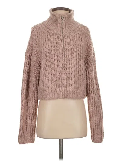 Pre-owned Garage Turtleneck Sweater In Tan