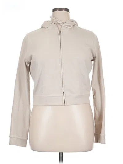 Pre-owned Garage Zip Up Hoodie In Brown