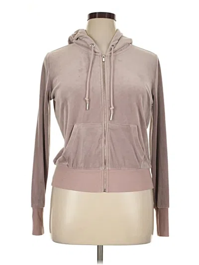 Pre-owned Garage Zip Up Hoodie In Tan
