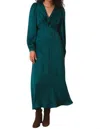 Garance Paris Maxi Dress In Emerald Pagoda In Multi