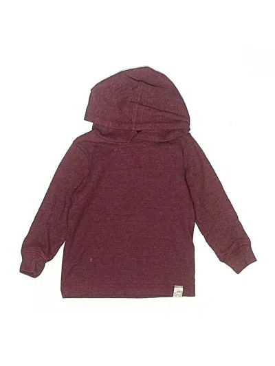 Pre-owned Garanimals Kids' Pullover Hoodie In Burgundy