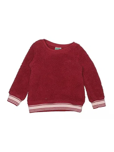 Pre-owned Garanimals Kids' Pullover Sweater In Burgundy