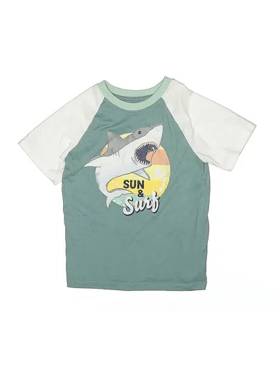 Pre-owned Garanimals Kids' Short Sleeve T-shirt In Green