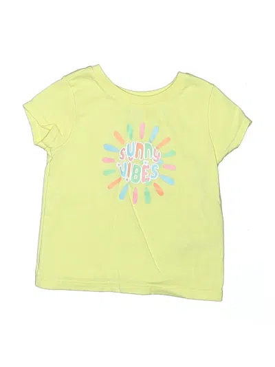 Pre-owned Garanimals Babies' Short Sleeve T-shirt In Yellow