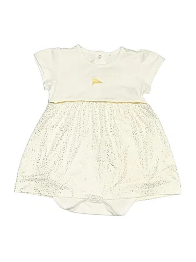 Pre-owned Garb Kids' Dress In Ivory