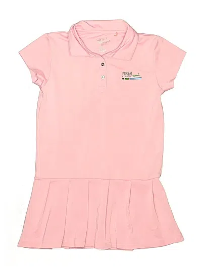 Pre-owned Garb Kids' Dress In Pink