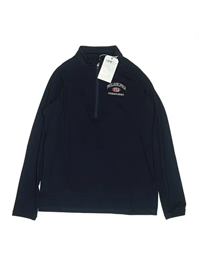 Pre-owned Garb Kids' Long Sleeve Top Blue Tops