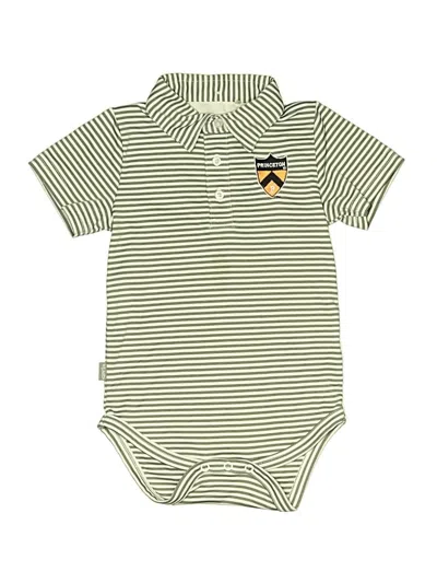 Pre-owned Garb Kids' Short Sleeve Onesie In Green
