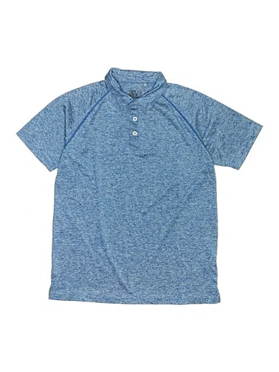Pre-owned Garb Kids' Short Sleeve Polo Shirt In Blue