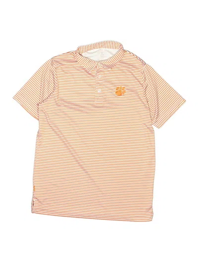 Pre-owned Garb Kids' Short Sleeve Polo Shirt In Orange