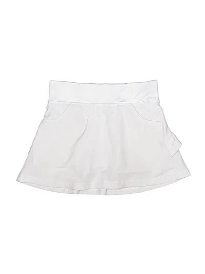 Pre-owned Garb Kids' Skort In White