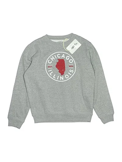 Pre-owned Garb Kids' Sweatshirt In Gray