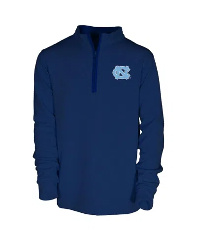 Garb Babies' Toddler Navy North Carolina Tar Heels Sterling Quarter-zip Pullover Sweatshirt In Blue