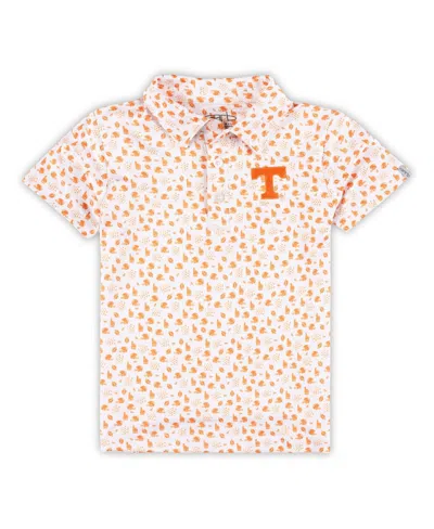 Garb Babies' Toddler White Tennessee Volunteers Earnest Allover Print Polo Shirt