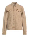 Garcia Denim Outerwear In Beige