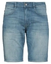 Garcia Man Denim Shorts Blue Size 30 Cotton, Organic Cotton, Polyester, Elastane In Blue