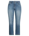 Garcia Woman Jeans Blue Size 27w-30l Cotton, Recycled Cotton In Blue