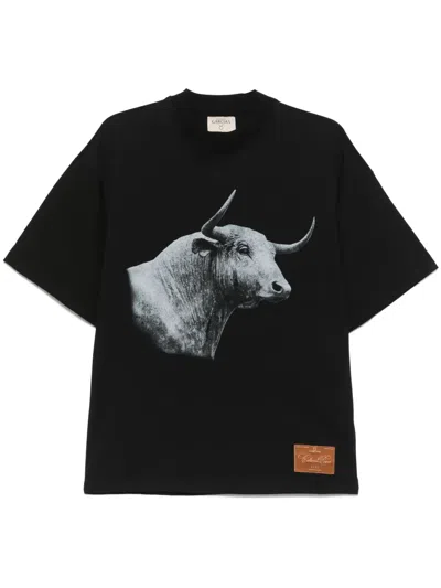 Garcias Logo-patch T-shirt In 黑色