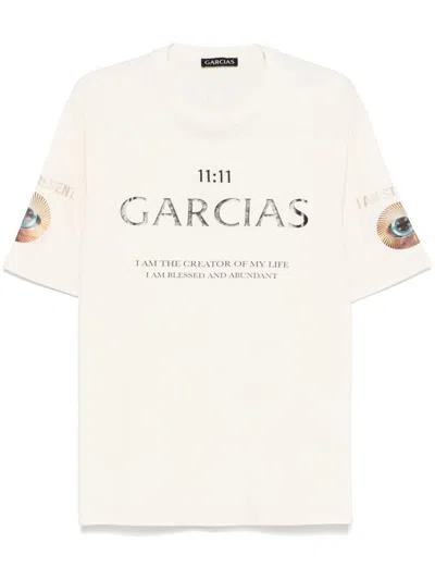 Garcias Logo-print T-shirt In White