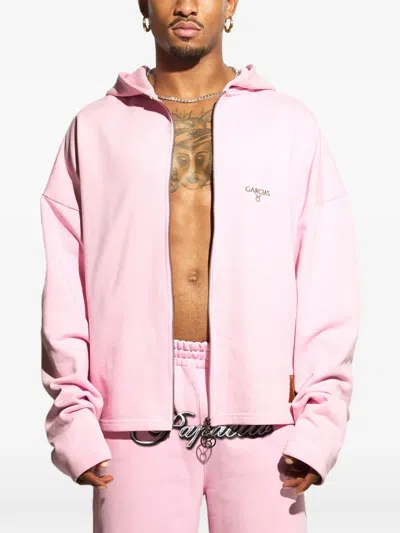 Garcias Papacito Full Zip Oversize Sweatshirt In Pink