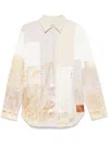 Garcias Patchwork Shirt In Multi