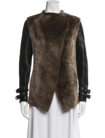 Pre-owned Gar-de Lambswool Jacket In Brown