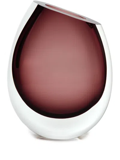 Gardeco 96 Murano Glass Vase In Purple
