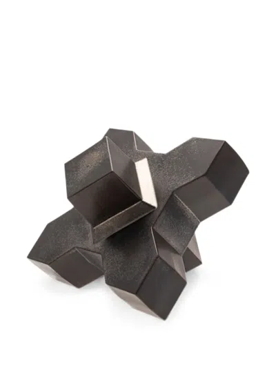 Gardeco Cadzand Geometric Sculpture In Gray