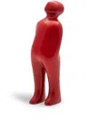Gardeco Large The Visitor Ceramic Figurine In Red