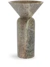 Gardeco Totem 04 Stone Vase In Brown