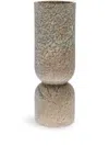 Gardeco Totem 2 Stone Vase In Neutrals