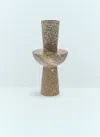 Gardeco Totem Vase 03 In Brown
