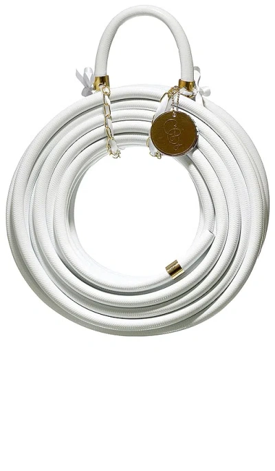 Garden Glory Garden Hose In 白色蛇纹