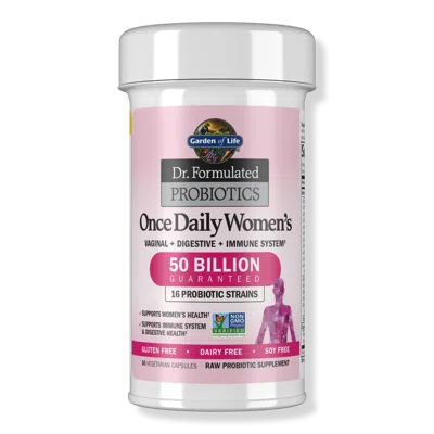 Garden Of Life Dr. Formulated Probiotics Once Daily Women's Shelf-stable Capsules