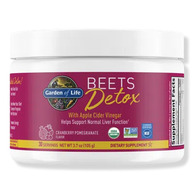 Garden Of Life Orgainc Beets Detox Cranberry Pomegranate Powder