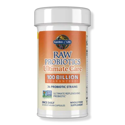 Garden Of Life Raw Probiotics Ultimate Care Shelf-stable Capsules