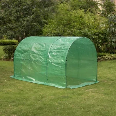 Gardenised Green Outdoor Portable Garden Plant Walk-in Greenhouse And Garden Hot House Waterproof