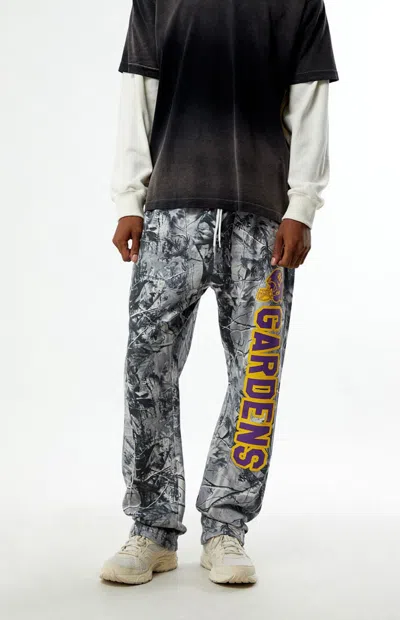 Gardens & Seeds Men's Co-op Camo Gardens Football Straight Leg Sweatpants In Camouflage In Gray