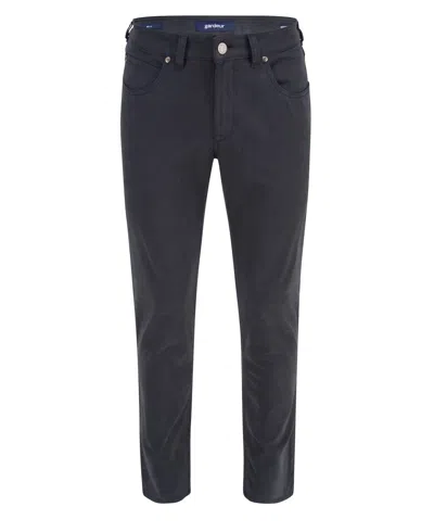 Gardeur Men's Nevio Pant In Marine Blue In Black