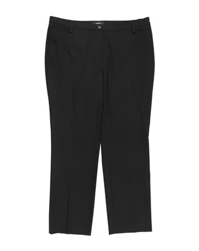 Gardeur Woman Pants Black Size 18 Recycled Polyester, Wool, Elastane