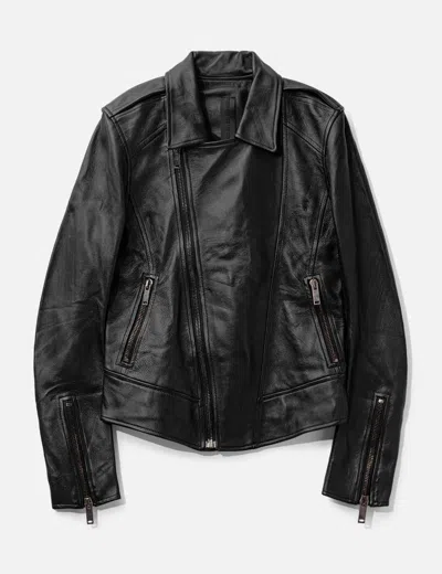 Gareth Pugh Biker Leather Jacket In Black