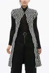 Gareth Pugh Geometric Motif Frock Coat