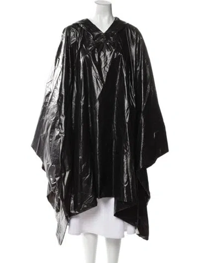 Pre-owned Gareth Pugh Poncho In Black