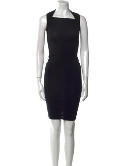 Pre-owned Gareth Pugh Vintage Knee-length Dress In Black