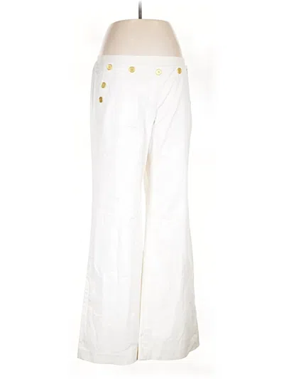 Pre-owned Garfield & Marks Casual Pants In White