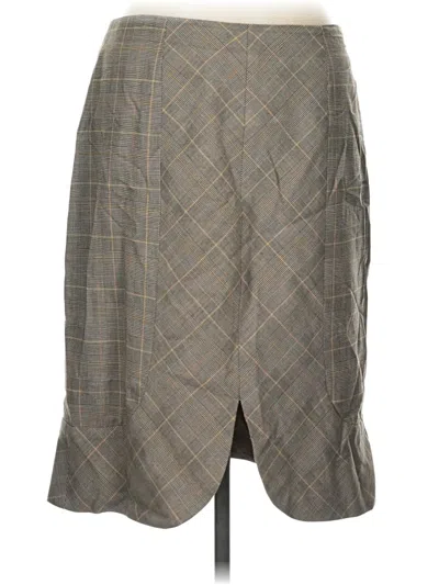 Pre-owned Garfield & Marks Casual Skirt In Gray
