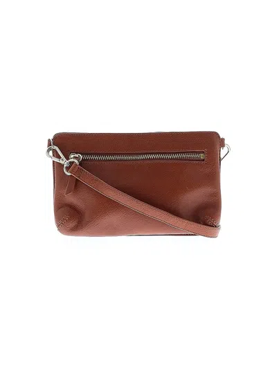 Pre-owned Garfield & Marks Crossbody Bag In Brown