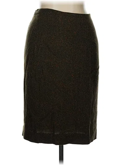 Pre-owned Garfield & Marks Formal Skirt In Brown