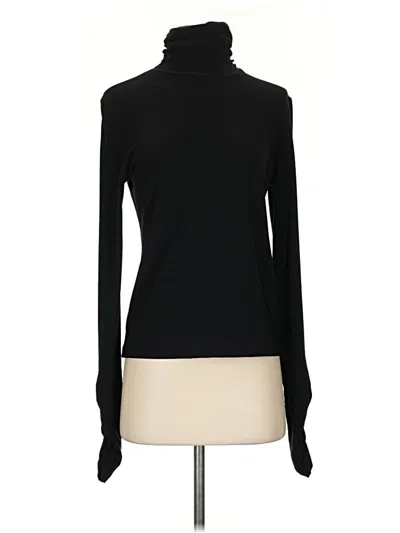Pre-owned Garfield & Marks Long Sleeve Turtleneck In Black